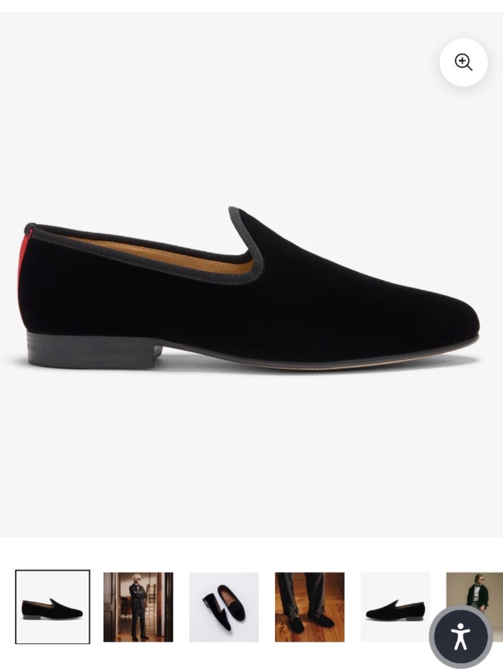 Del Toro Velvet Loafers (Smoking Shoe)
